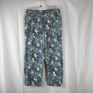Vera Bradley Hanging Around Sloth Print Lounge Pants Sz Medium
